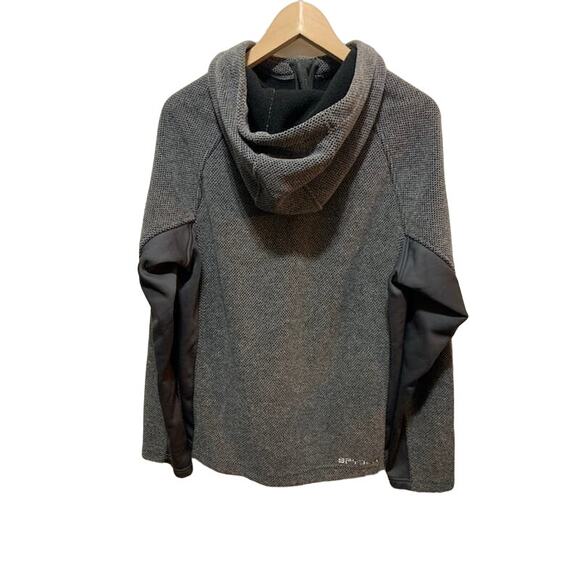 Spyder Boundless half zip hoodie sweatshirt Gray Frontier style sz L - Picture 2 of 7